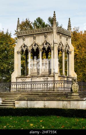 Europe, Pologne, Voivodeship Masovian, Varsovie - Palais Wilanow Banque D'Images