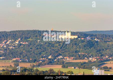 Olomouc (Olmtz), Basilique de la Visitation de la Vierge Marie à Svaty KopeÄek, (Heiligenberg) à Olomoucky, région d'Olomouc, région d'Olmtzer, Tchèque Banque D'Images