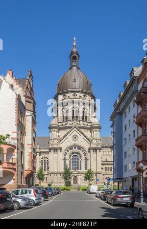 Allemagne, Rhénanie-Palatinat, Mayence, Christ Church Banque D'Images