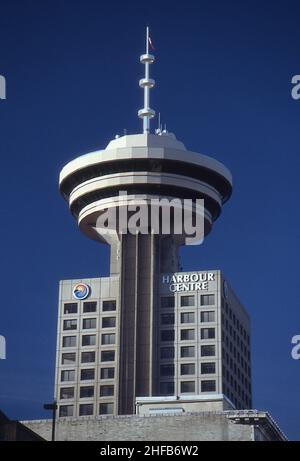 Le Harbour Centre à Vancouver, Canada Banque D'Images