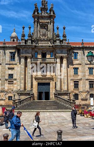 Monasterio de San Martín de Pinario, Saint-Jacques-de-Compostelle Banque D'Images