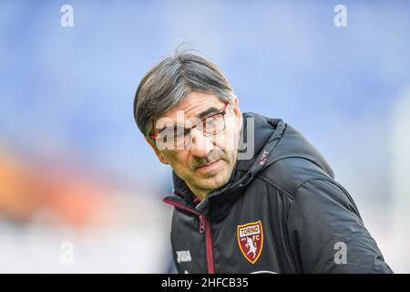 Genova, Italie.15th janvier 2022.Ivan Juric (Torino) pendant UC Sampdoria vs Torino FC, football italien série A match à Genova, Italie, janvier 15 2022 crédit: Agence de photo indépendante Srl/Alay Live News Banque D'Images