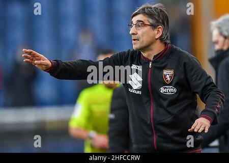 Genova, Italie.15th janvier 2022.Ivan Juric entraîneur-chef (Turin) pendant UC Sampdoria vs Torino FC, football italien série A match à Genova, Italie, janvier 15 2022 crédit: Independent photo Agency/Alamy Live News Banque D'Images