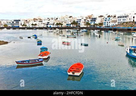 Charco de San Gines, Arrecife, Lanzarote Banque D'Images