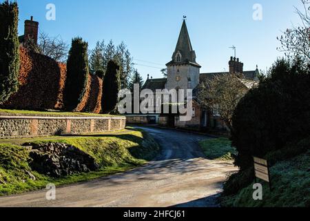 Église Sainte-Trinité, Ardington, Wantage, Oxfordshire, Royaume-Uni,photo d'une journée ensoleillée en hiver Banque D'Images