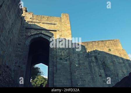 vestiges du fort kangra, himachal pradesh Banque D'Images