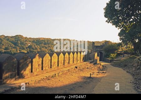 vestiges du fort kangra, himachal pradesh Banque D'Images