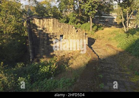 vestiges du fort kangra, himachal pradesh Banque D'Images