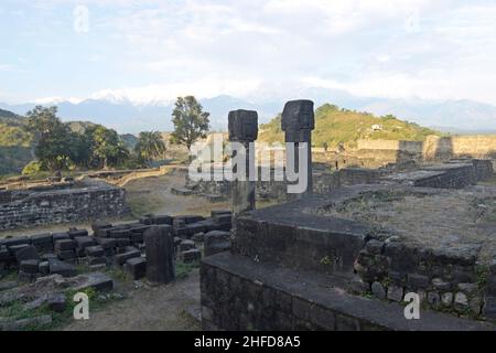 vestiges du fort kangra, himachal pradesh Banque D'Images