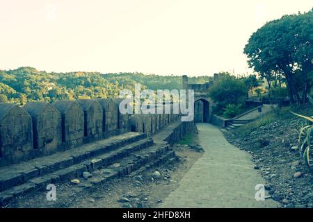 vestiges du fort kangra, himachal pradesh Banque D'Images