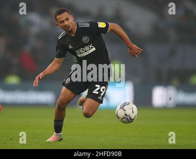 Derby, Angleterre, 15th janvier 2022. Lliman Ndiaye de Sheffield Utd lors du match de championnat Sky Bet au Pride Park Stadium, Derby.Le crédit photo devrait se lire: Simon Bellis / Sportimage Banque D'Images