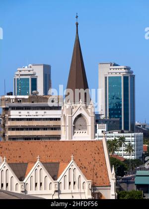 Afrique de l'est, Tanzanie, Dar es-Salaam, cathédrale Saint-Josephs Banque D'Images