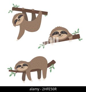 Personnages adorables en forme de cloth pour la décoration et la décoration Illustration de Vecteur