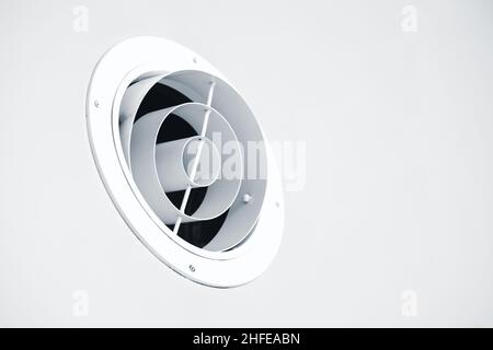 Conduit d'air futuriste système de conduite de climatisation système de débit d'air système de chauffage, ventilation et climatisation Banque D'Images