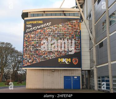 Vue générale depuis l'extérieur du stade MKM Banque D'Images