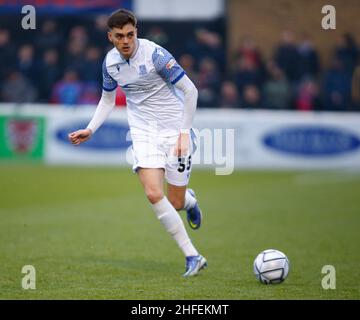 DAGENHAM, ANGLETERRE - JANVIER 15 : Ollie Kensdale de Southend United pendant le FA Trophy quatrième tour entre Dagenham et Redbridge et Southend United a Banque D'Images