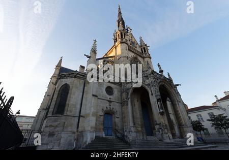 L'église Saint-Bernard de la Chapelle est une église catholique néo-gothique dans la Goutte d'Or, quartier du 18th arrondissement de Paris , Banque D'Images