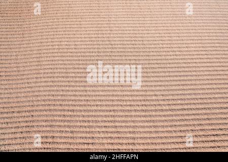 Image d'une belle texture de sable, gros plan Banque D'Images