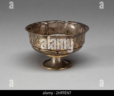 Tige Cup, Tang Dynasty (A.D.618-907), 9th siècle. Banque D'Images