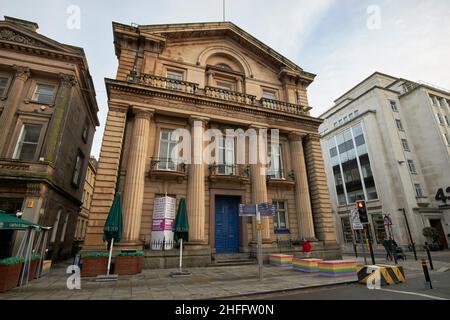 Ancienne banque d'angleterre bâtiment château St Liverpool Angleterre Royaume-Uni Banque D'Images