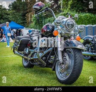 Harleys en spectacle Banque D'Images