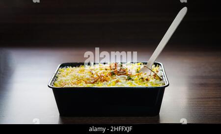 images de la nourriture biryani hd image de la nourriture indienne Banque D'Images