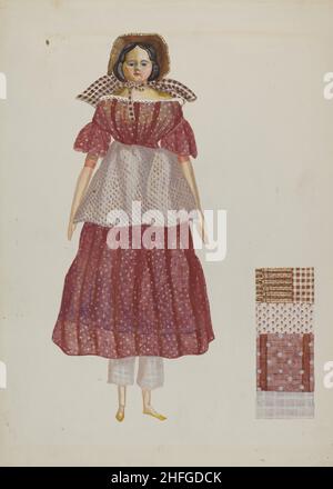 Pioneer Doll, c.1937. Banque D'Images