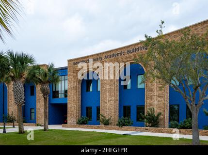 Campus de l'Université du Texas à Rio Grande Valley.Brownsville, Texas, États-Unis. Banque D'Images