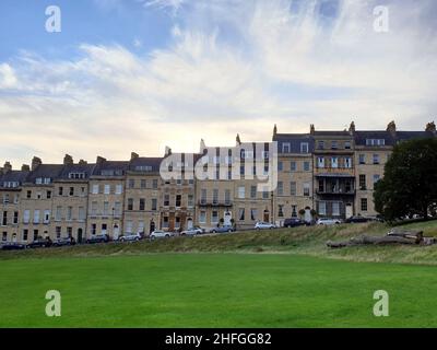 Royal Crescent à Bath, Angleterre Banque D'Images