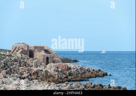 Paysages de Minorque dans les Iles Baléares - Espagne Banque D'Images