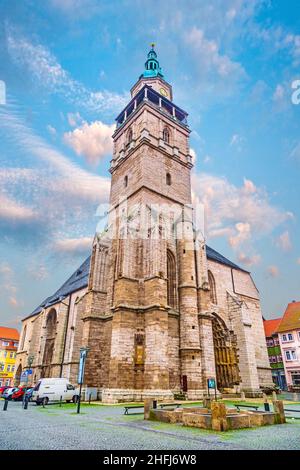 église Saint-Bonifacius Bad Langensalza allemagne Banque D'Images