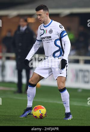 Bergame, Italie, 16th janvier 2022.Ivan Perisic du FC Internazionale pendant le match de la série A au Gewiss Stadium, Bergame.Crédit photo à lire: Jonathan Moscrop / Sportimage crédit: Sportimage / Alay Live News Banque D'Images