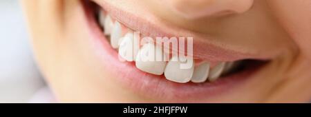 Image détaillée de la face de la dame Banque D'Images