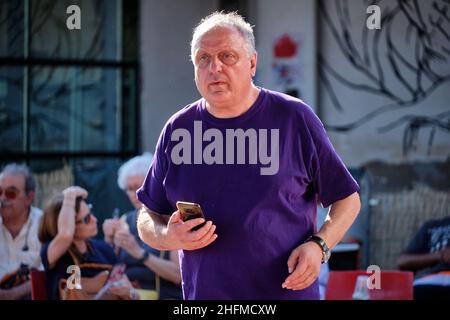 Mauro Scrobogna /Lapresse 23 juin 2020 et#xA0; Rome, Italie politique la gauche ouvre le laboratoire pour l'élection du maire de Rome sur la photo: Paolo Cento Banque D'Images