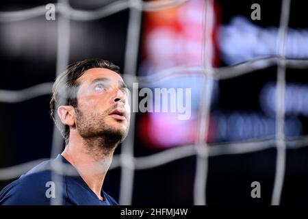 Alfredo Falcone - Lapresse 02/07/2020 Roma (Italie) Sport Soccer Roma - Udinese Italian football Championship League A Tim 2019 2020 - Olimpico Stadium of Roma in the pic:antonio mirante Banque D'Images