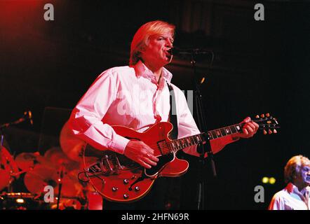 The Moody Blues en concert au Royal Albert Hall de Londres, Royaume-Uni.17th mai 2002. Banque D'Images