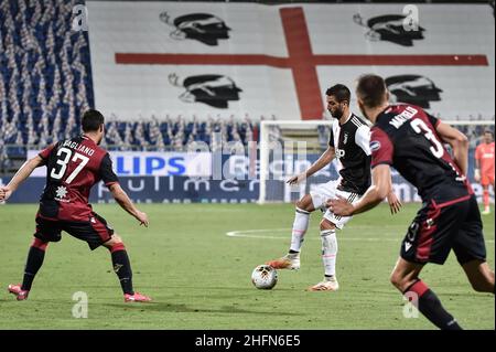 Lapresse/Alessandro Tocco 29 juillet 2020 Cagliari (Italie) Sport Soccer Cagliari Calcio vs Juventus League A TIM 2019/2020 "Sardegna Arena" Stadium&#xA0; sur la photo: Gagliano Banque D'Images