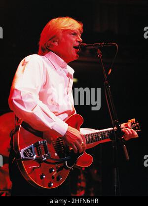 The Moody Blues en concert au Royal Albert Hall de Londres, Royaume-Uni.17th mai 2002. Banque D'Images