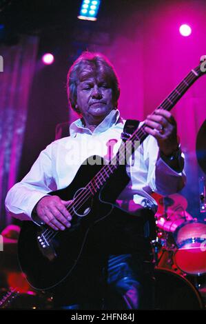 The Moody Blues en concert au Royal Albert Hall de Londres, Royaume-Uni.17th mai 2002. Banque D'Images