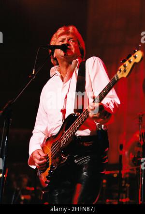 The Moody Blues en concert au Royal Albert Hall de Londres, Royaume-Uni.17th mai 2002. Banque D'Images