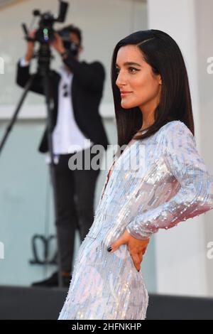 Piergiorgio Pirrone - Lapresse 2020-09-08 Venise 77th Venise Filmfestival Notturno tapis rouge sur la photo: Levante Banque D'Images