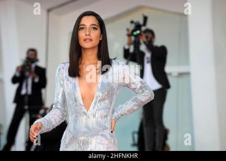 Piergiorgio Pirrone - Lapresse 2020-09-08 Venise 77th Venise Filmfestival Notturno tapis rouge sur la photo: Levante Banque D'Images