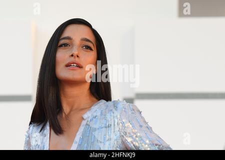 Piergiorgio Pirrone - Lapresse 2020-09-08 Venise 77th Venise Filmfestival Notturno tapis rouge sur la photo: Levante Banque D'Images