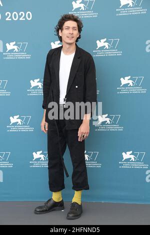 GIAN Mattia d'Alberto - Lapresse 2020-09-10 Venise 77th Venise Filmfestival "un Morgen Die Ganze Welt" (et demain le monde entier) Photocall dans la photo: Noah Saavedra Banque D'Images