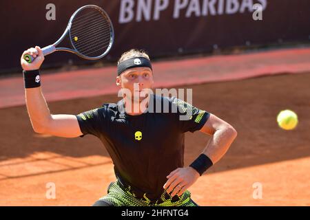 Alfredo Falcone - Lapresse 14/09/2020 Roma (Italie) Sport tennis Jozef Kovalik (svk contre Marco Cecchinato (ita) Internazionali BNL d'Italia 2020 dans le pic:Jozef Kovalik Banque D'Images