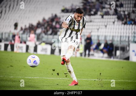 Marco Alpozzi/Lapresse 20 septembre 2020 Turin, Italie football sportif Juventus vs Sampdoria - Ligue italienne de championnat de football A TIM 2020/2021 - Stade Allianz dans le pic: Frabota (Juventus F.C.); Banque D'Images