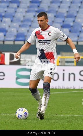 Lapresse - Tano Pecoraro 20 septembre 2020 City Genova - (Italie) Sport Soccer Gênes vs Napoli Italian football Championship League A TIM 2020/2021 - "Luigi Ferraris" Stadium dans le pic: Golemic Banque D'Images