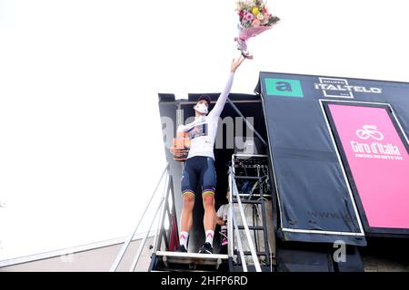 Jennifer Lorenzini/Lapresse 03 octobre 2020 Italie Sport Cycling Giro d'Italia 2020 - 103th Edition - Stage 1 - ITT - de Monreale à Palerme dans le pic: Filippo Ganna Banque D'Images