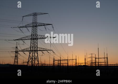 De la production d'électricité à la coconsommation d'électricité Banque D'Images