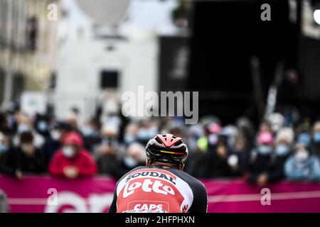 Marco Alpozzi/Lapresse 16 octobre 2020 Italie Sport Cycling Giro d'Italia 2020 - 103th Edition - Stage 13 - de Cervia à Monselice dans le pic: HANSEN Adam( AUS ) LOTTO SOUDAL Banque D'Images